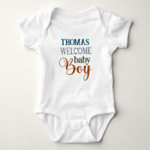 Baby Jersey Gepersonaliseerde Bodysuit