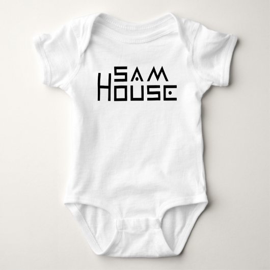 Baby jersey onesie romper (Voorkant)