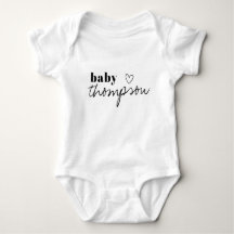 Baby jersey onesie