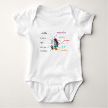Baby jersey onesie