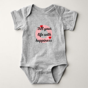 Baby jersey suit romper