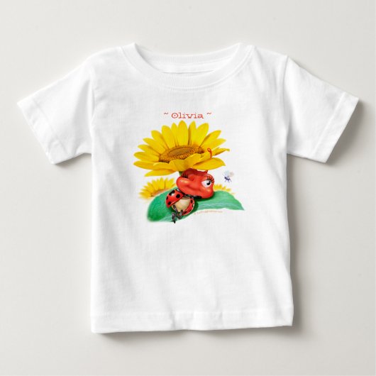 Baby Jersey T Sleepy Ladybug/Sleepy Ladybird (Voorkant)