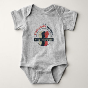 Baby jersey Truth to Power Romper