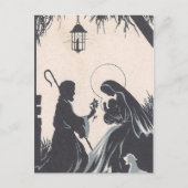  Baby Jesus Born Feestdagenkaart (Voorkant)