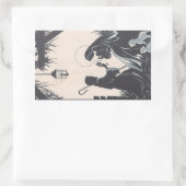  Baby Jesus Born Rechthoekige Sticker (Tas)