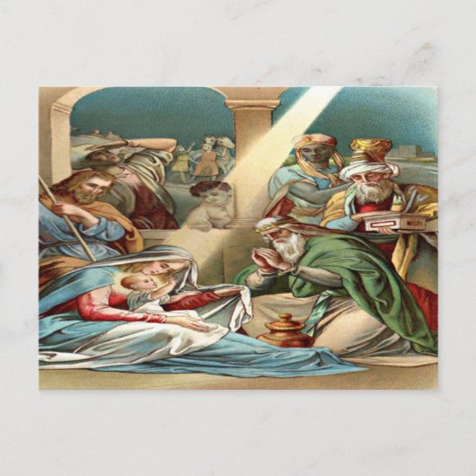 baby jesus briefkaart (Voorkant)