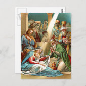 baby jesus briefkaart (Voorkant / Achterkant)