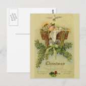 Baby Jesus Briefkaart (Voorkant / Achterkant)