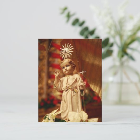 Baby Jesus Briefkaart (Staand voorkant)