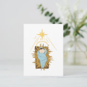 Baby Jesus Briefkaart (Staand voorkant)