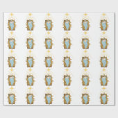 Baby Jesus Cadeaupapier (Vlak)