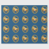 Baby Jesus Cadeaupapier (Vlak)