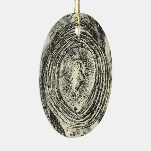 Baby Jesus Ceramic Ornament (Rechts)