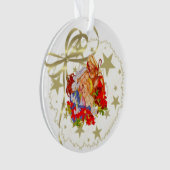 Baby Jesus Circle Tree Ornament (voorkant)