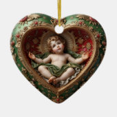 Baby Jesus Cradle of Light Ornament (Voorkant)