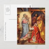  Baby Jesus en de 3 Koningen Briefkaart (Voorkant / Achterkant)