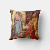  Baby Jesus en de 3 Koningen Kussen (Achterkant)