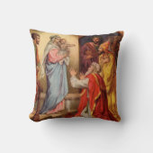  Baby Jesus en de 3 Koningen Kussen (Voorkant)