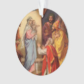  Baby Jesus en de 3 Koningen Ornament (voorkant)