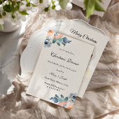 Baby Jesus en lamsfeest Kaart