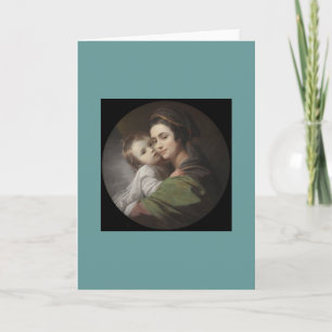 Baby Jesus Feestdagen Kaart