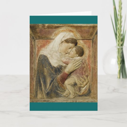 Baby Jesus Feestdagen Kaart (Voorkant)