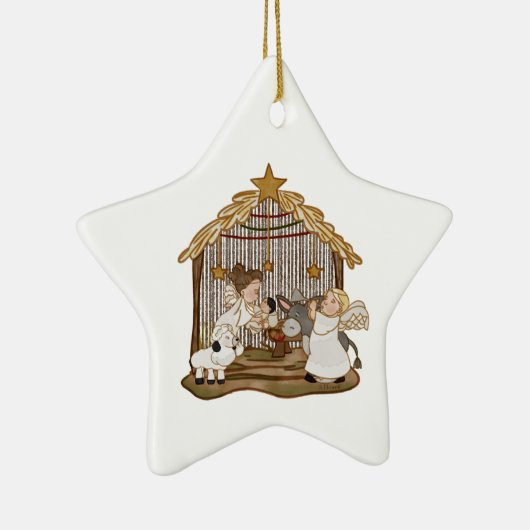 Baby Jesus Geboorte Ornament (Rechts)