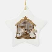 Baby Jesus Geboorte Ornament (Voorkant)