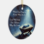 Baby Jesus Geboorte Ornament (Rechts)