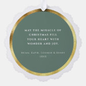 Baby Jesus | Geboorte vakantie Kaart (Achterkant)