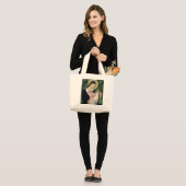 BABY JESUS GROTE TOTE BAG (Voorkant (model))