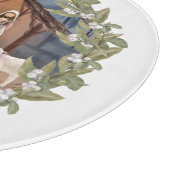 Baby Jesus in de Manger Nativity Snijplank (Hoek)