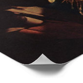 Baby Jesus in Manger Art Poster (Hoek)