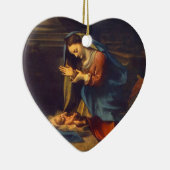 BABY JESUS KERAMISCH ORNAMENT (Rechts)