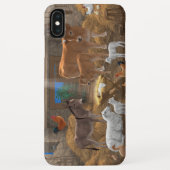 Baby Jesus Manger Heilige Kerstnacht Case-Mate iPhone Case (Achterkant)