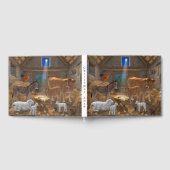 Baby Jesus Manger Heilige Kerstnacht Gastenboek (Volledig)