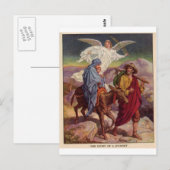 Baby Jesus op weg naar Egypte Briefkaart (Voorkant / Achterkant)