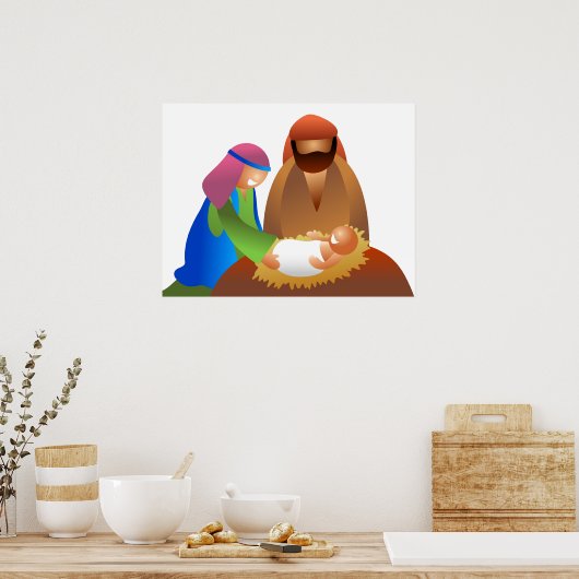 Baby Jesus Poster (Keuken)