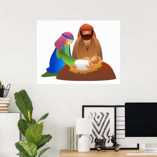 Baby Jesus Poster (Thuiskantoor)