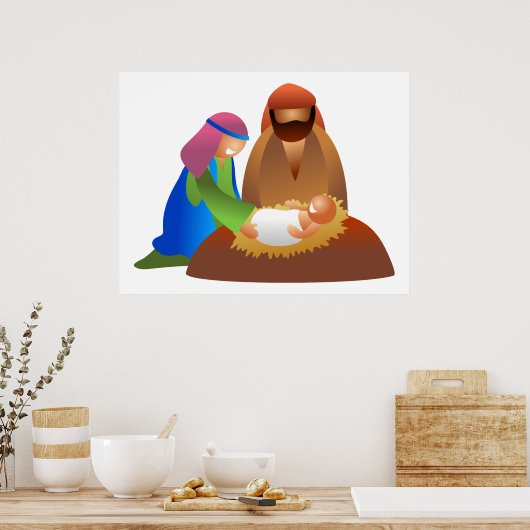 Baby Jesus Poster (Keuken)