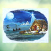 Baby Jesus Raamsticker (Vel 3)