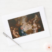 Baby Jesus Rechthoekige Sticker (Envelop)