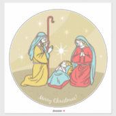 Baby Jesus Sticker (Vel)