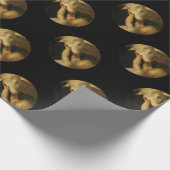 Baby Jesus Touch Lamb Face Cadeaupapier (Hoek)