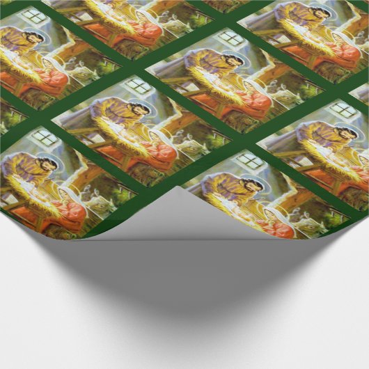 Baby Jesus Wrapping Paper Cadeaupapier (Hoek)