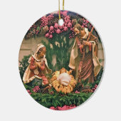 baby jesusnativiteit keramisch ornament (Links)