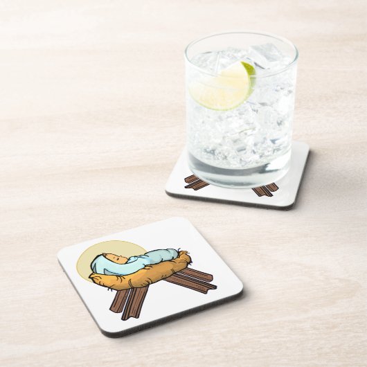 Baby Jezus: Bier Onderzetter (Rechterzijde)