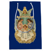 Baby Jezus en Angels Medium Cadeauzakje (Voorkant)