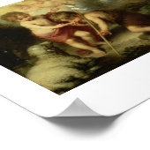 Baby Jezus en John de Baptist ongeveer 1600's Poster (Hoek)
