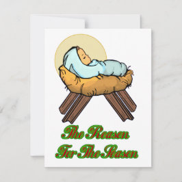 Baby Jezus: Feestdagenkaart